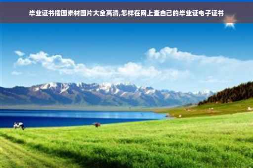 毕业证书插图素材图片大全高清,怎样在网上查自己的毕业证电子证书