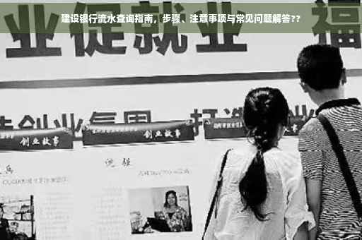 建设银行流水查询指南，步骤、注意事项与常见问题解答??