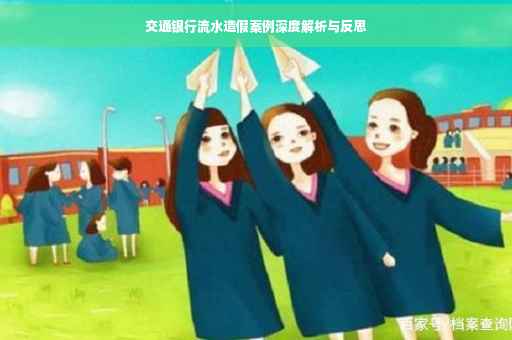 交通银行流水造假案例深度解析与反思
