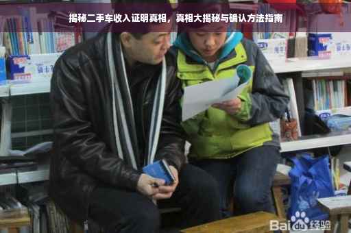 揭秘二手车收入证明真相，真相大揭秘与确认方法指南