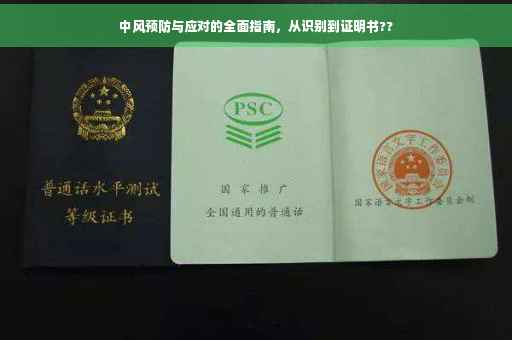 中风预防与应对的全面指南，从识别到证明书??