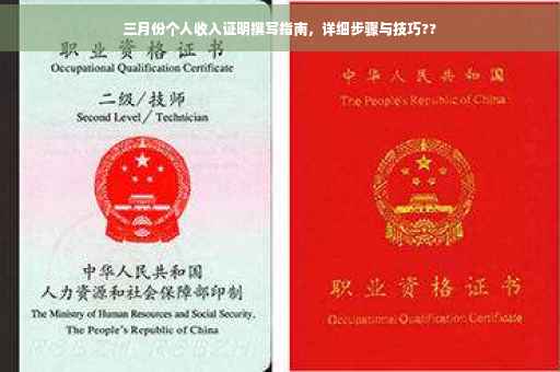 三月份个人收入证明撰写指南，详细步骤与技巧??