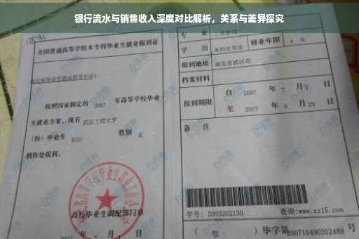 银行流水与销售收入深度对比解析，关系与差异探究