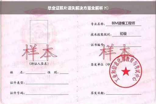 毕业证照片遗失解决方案全解析 ?✨