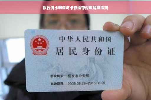 银行流水明细与卡存续存深度解析指南