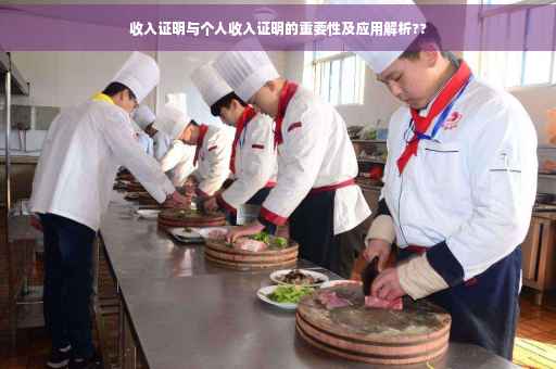 收入证明与个人收入证明的重要性及应用解析??
