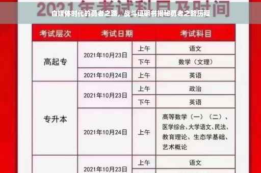 自媒体时代的勇者之路，战斗证明书揭秘勇者之路历程