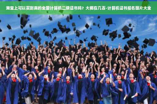 淘宝上可以买到真的全国计算机二级证书吗？大概在几百-计算机证书报名图片大全