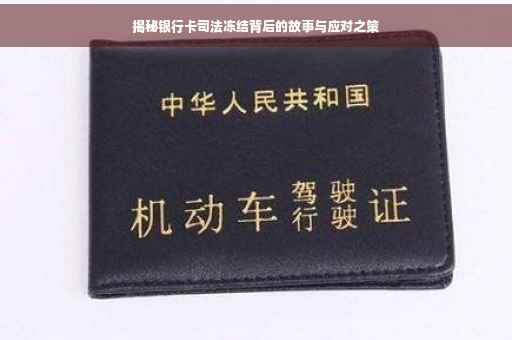 揭秘银行卡司法冻结背后的故事与应对之策