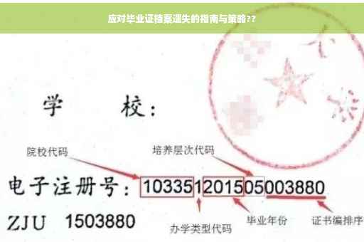 应对毕业证档案遗失的指南与策略??