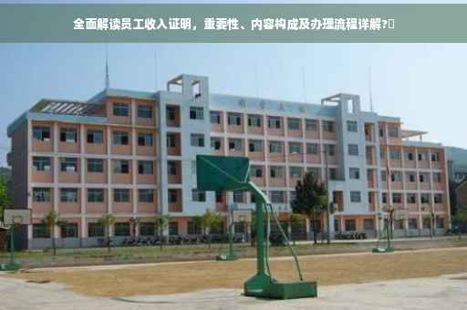 全面解读员工收入证明，重要性、内容构成及办理流程详解?✨