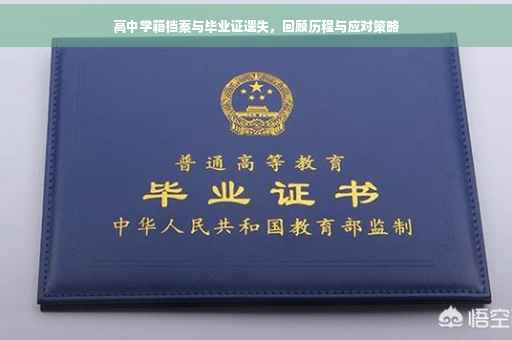高中学籍档案与毕业证遗失，回顾历程与应对策略