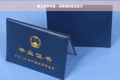收入证明专用，证明您的经济实力