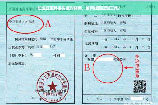 毕业证原件丢失应对指南，如何找回理想工作？
