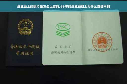 毕业证上的照片是怎么上传的,99年的毕业证网上为什么查询不到
