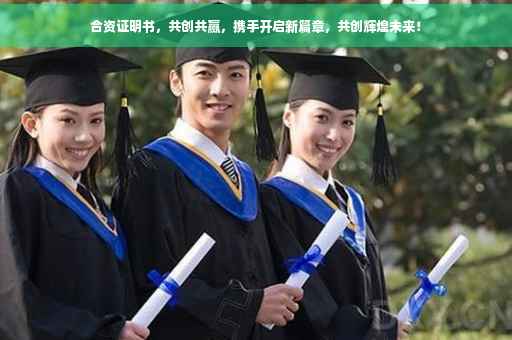 合资证明书，共创共赢，携手开启新篇章，共创辉煌未来！