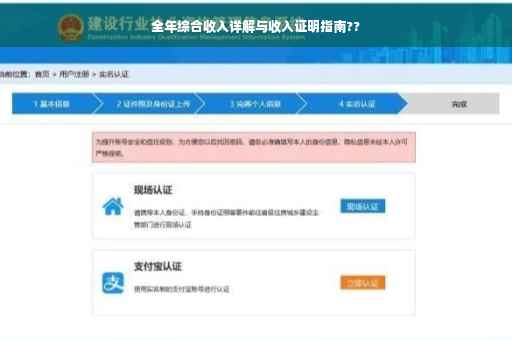 全年综合收入详解与收入证明指南??