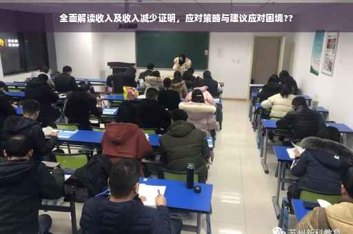 全面解读收入及收入减少证明，应对策略与建议应对困境??