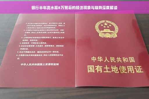 银行半年流水超8万背后的经济现象与趋势深度解读