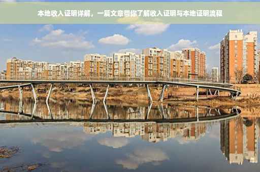 本地收入证明详解，一篇文章带你了解收入证明与本地证明流程