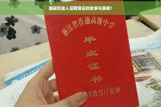 揭秘无收入证明背后的故事与真相?