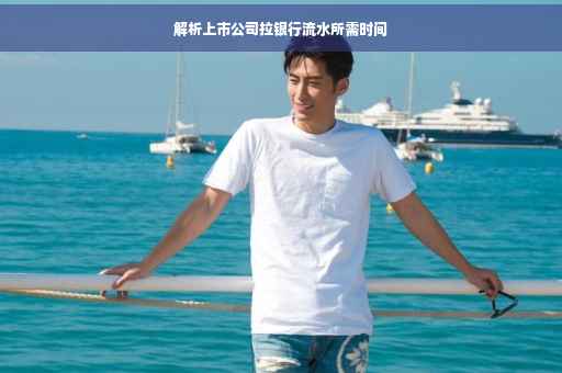 解析上市公司拉银行流水所需时间