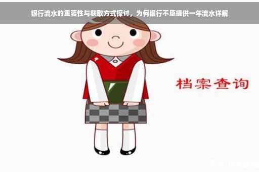 银行流水的重要性与获取方式探讨，为何银行不愿提供一年流水详解