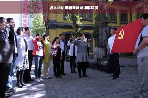 收入证明与职业证明详解指南