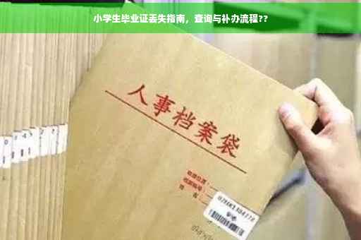 小学生毕业证丢失指南，查询与补办流程??