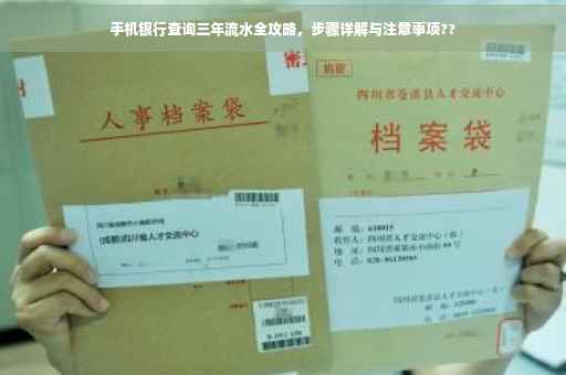 手机银行查询三年流水全攻略，步骤详解与注意事项??