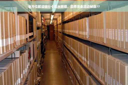 全方位解读银行卡流水明细，洞悉资金流动秘籍??