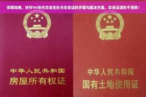 详细指南，针对90年代毕业生补办毕业证的步骤与解决方案，毕业证遗失不用愁！