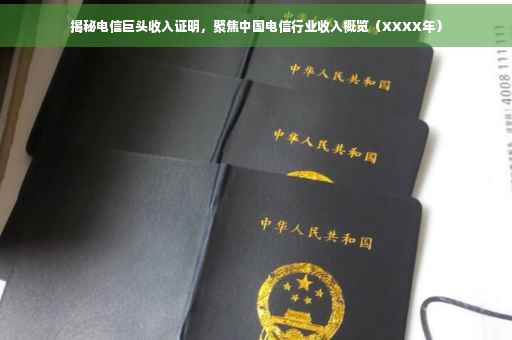 揭秘电信巨头收入证明，聚焦中国电信行业收入概览（XXXX年）