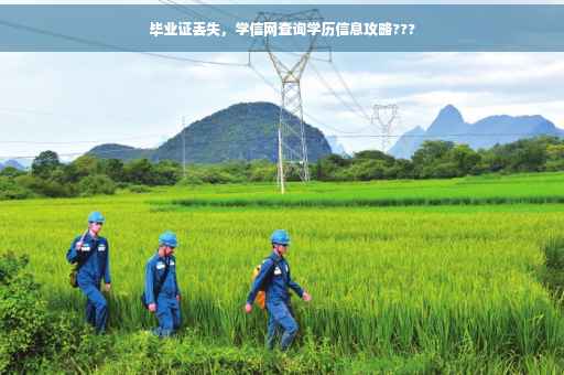 毕业证丢失，学信网查询学历信息攻略???