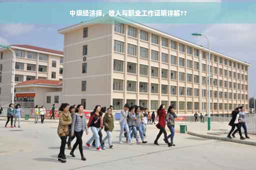 中级经济师，收入与职业工作证明详解??
