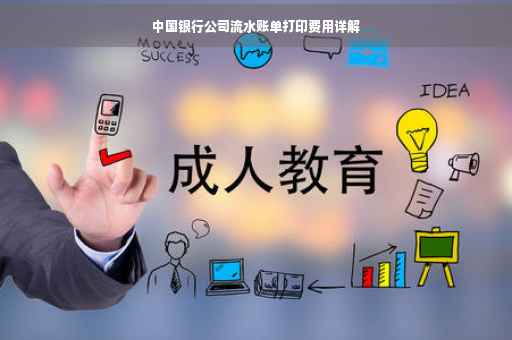 中国银行公司流水账单打印费用详解