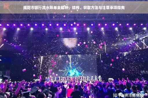 揭阳市银行流水账单全解析，结构、获取方法与注意事项指南
