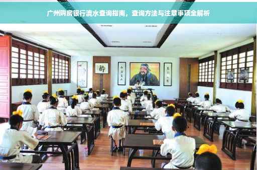 广州购房银行流水查询指南，查询方法与注意事项全解析