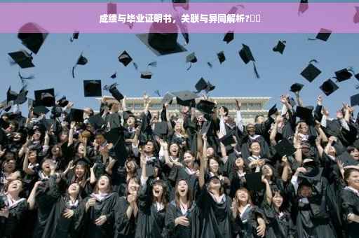 成绩与毕业证明书，关联与异同解析?⚡️