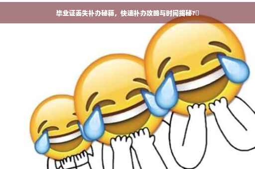 毕业证丢失补办秘籍，快速补办攻略与时间揭秘?✨