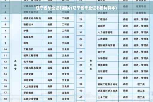辽宁省毕业证书图片(辽宁省毕业证书图片样本)