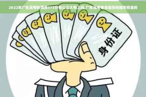 2022年广东高考物理类373分有公立大专上吗,广东高考专业组投档线怎样来的