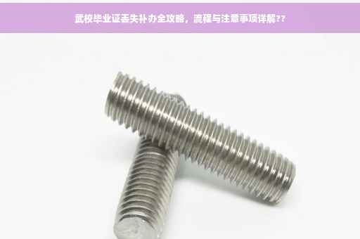 武校毕业证丢失补办全攻略，流程与注意事项详解??