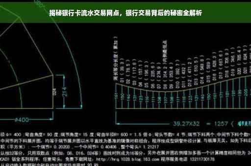 揭秘银行卡流水交易网点，银行交易背后的秘密全解析
