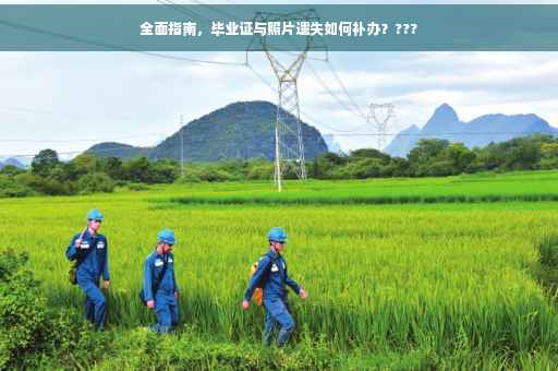 全面指南，毕业证与照片遗失如何补办？???
