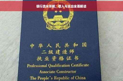 银行流水详解,收入与支出全面解读 银行流水详解,收入与支出全面解读