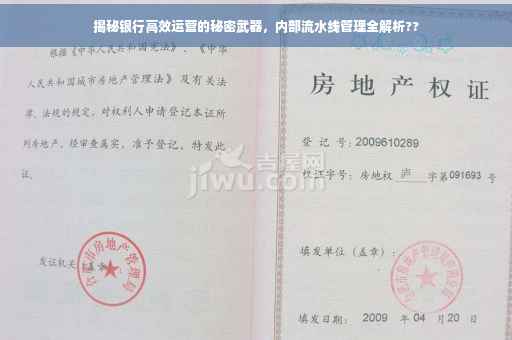 揭秘银行高效运营的秘密武器，内部流水线管理全解析??