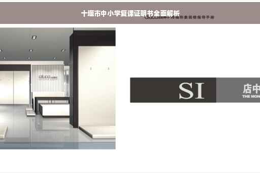 十堰市中小学复课证明书全面解析