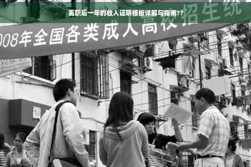 离职后一年的收入证明模板详解与指南??