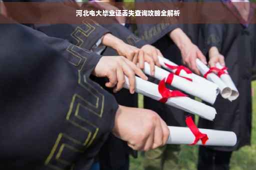 河北电大毕业证丢失查询攻略全解析